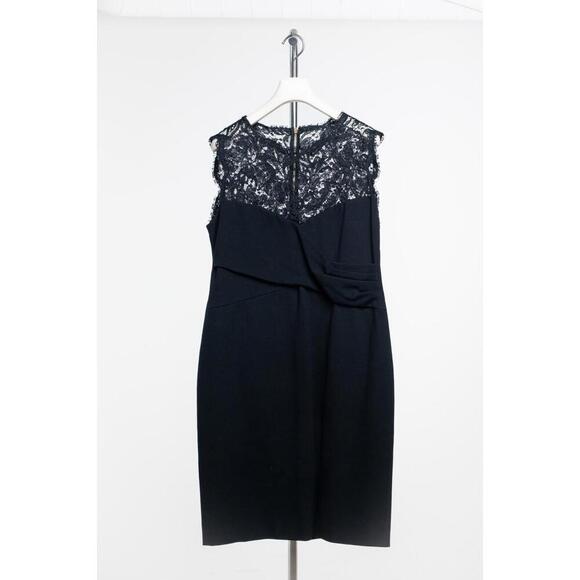 Emilio Pucci Black Lace Top Dress - Picture 1 of 4